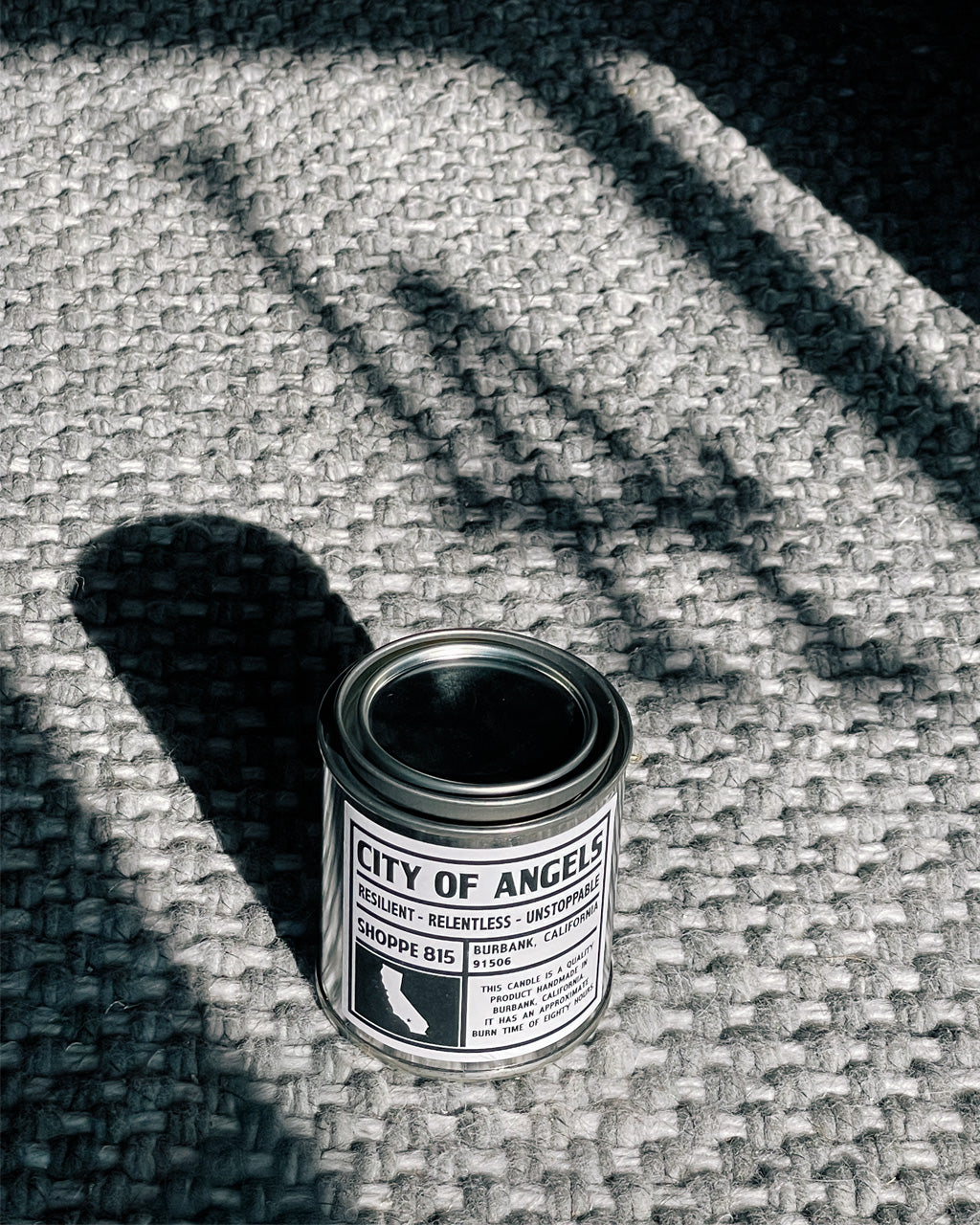 City of Angels Candle. Donating 50% of profits to American Red Cross for LA fire disaster relief. Los Angeles is where dreams rise from the ashes, strength shines bright, and the unbreakable keep moving forward.