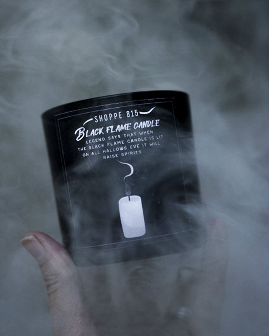 Black Flame Candle - Shoppe 815