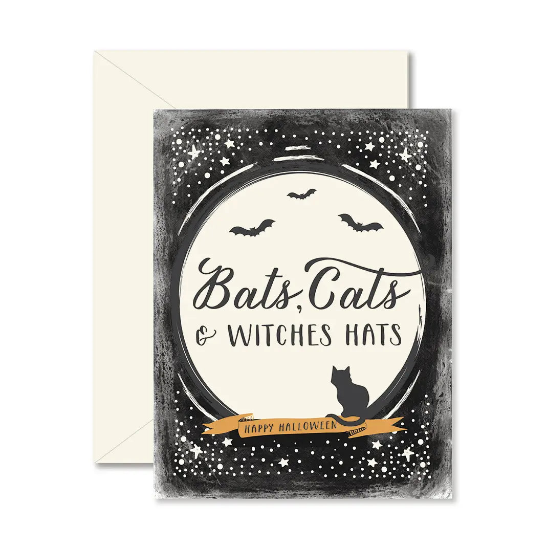 Bats, Cats, & Witches Hats Card - Shoppe 815