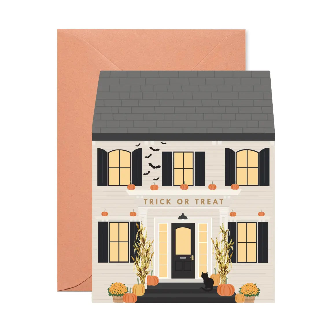 Halloween House Card - Shoppe 815