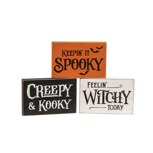 Creepy & Kooky Signs - Shoppe 815