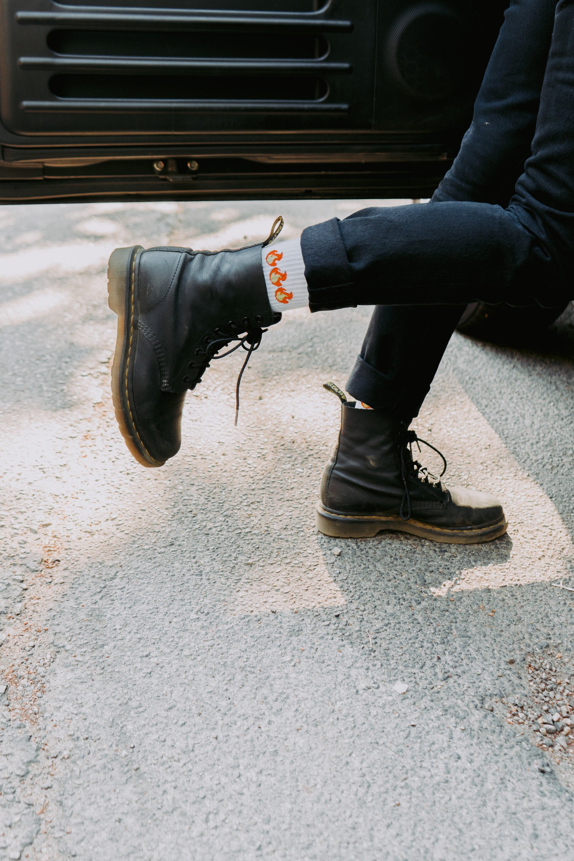 Hot Stuff Socks - White - Shoppe 815