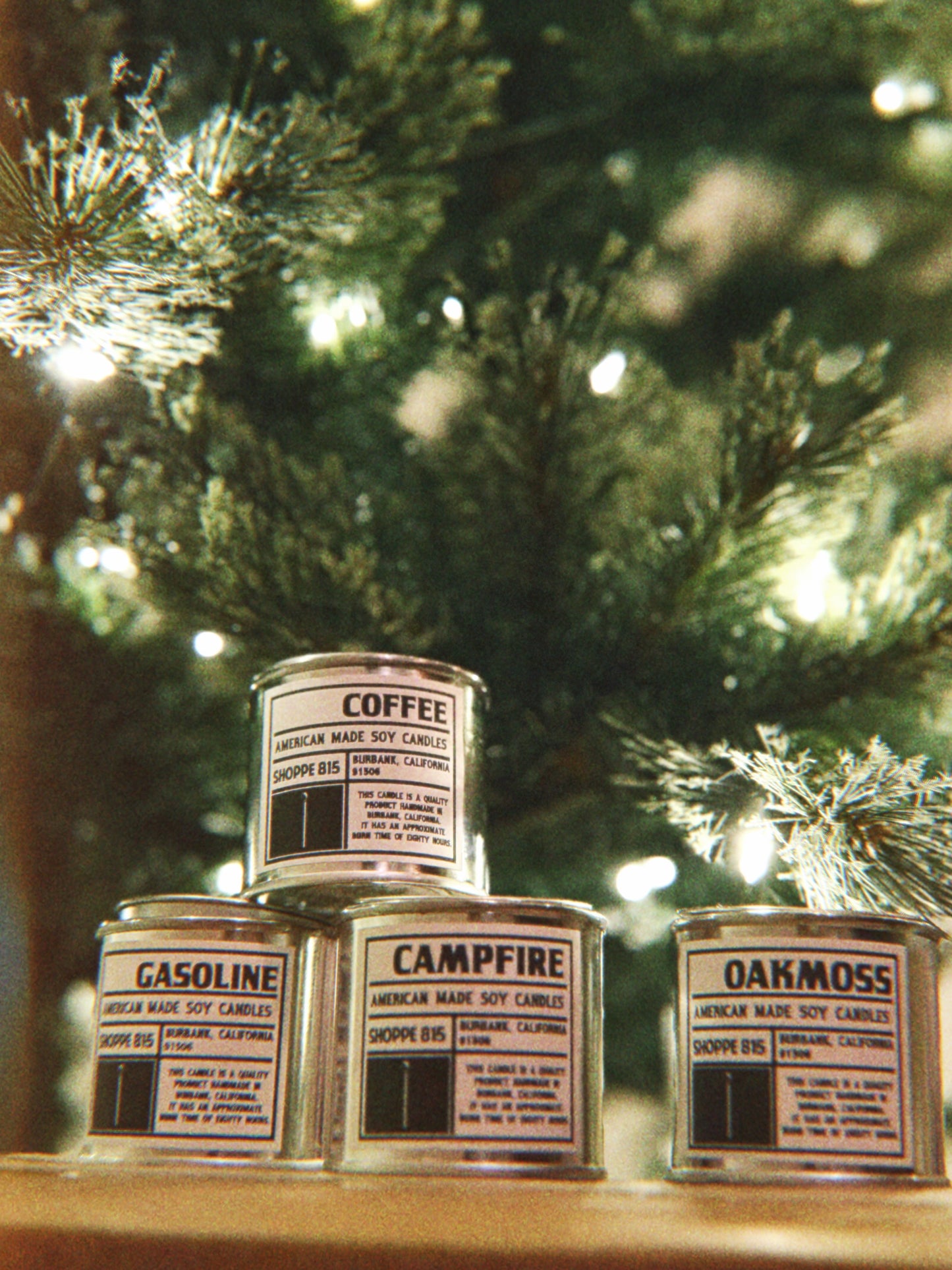 Small Shoppe 815 Tin Votive Candles Under the Christmas Tree