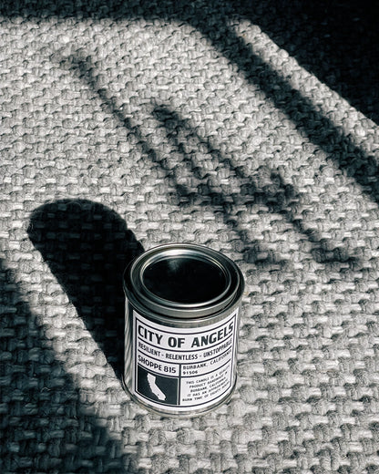 City of Angels Candle.  Donating 50% of profits to American Red Cross for LA fire disaster relief.  Los Angeles is where dreams rise from the ashes, strength shines bright, and the unbreakable keep moving forward.