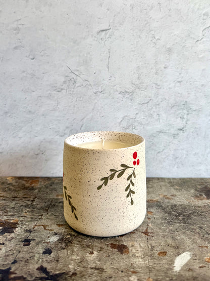 Silent Night Slowdown Christmas Candle - Pine - Shoppe 815