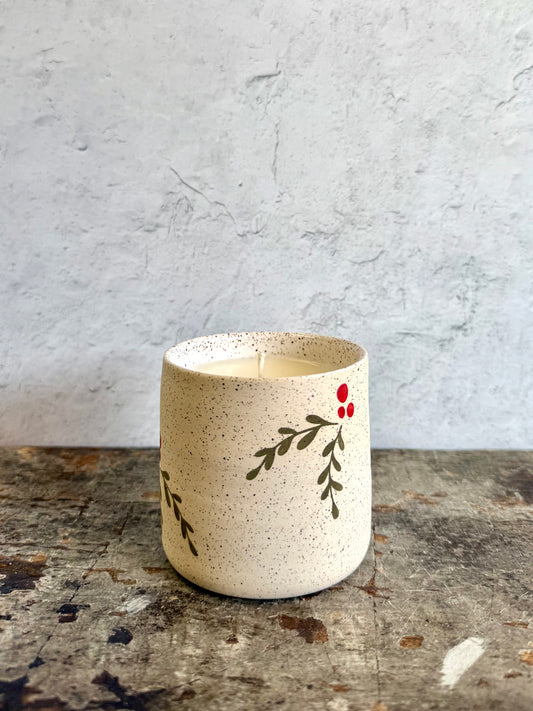 Silent Night Slowdown Christmas Candle - Pine - Shoppe 815