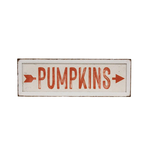 Pumpkins Sign - Shoppe 815