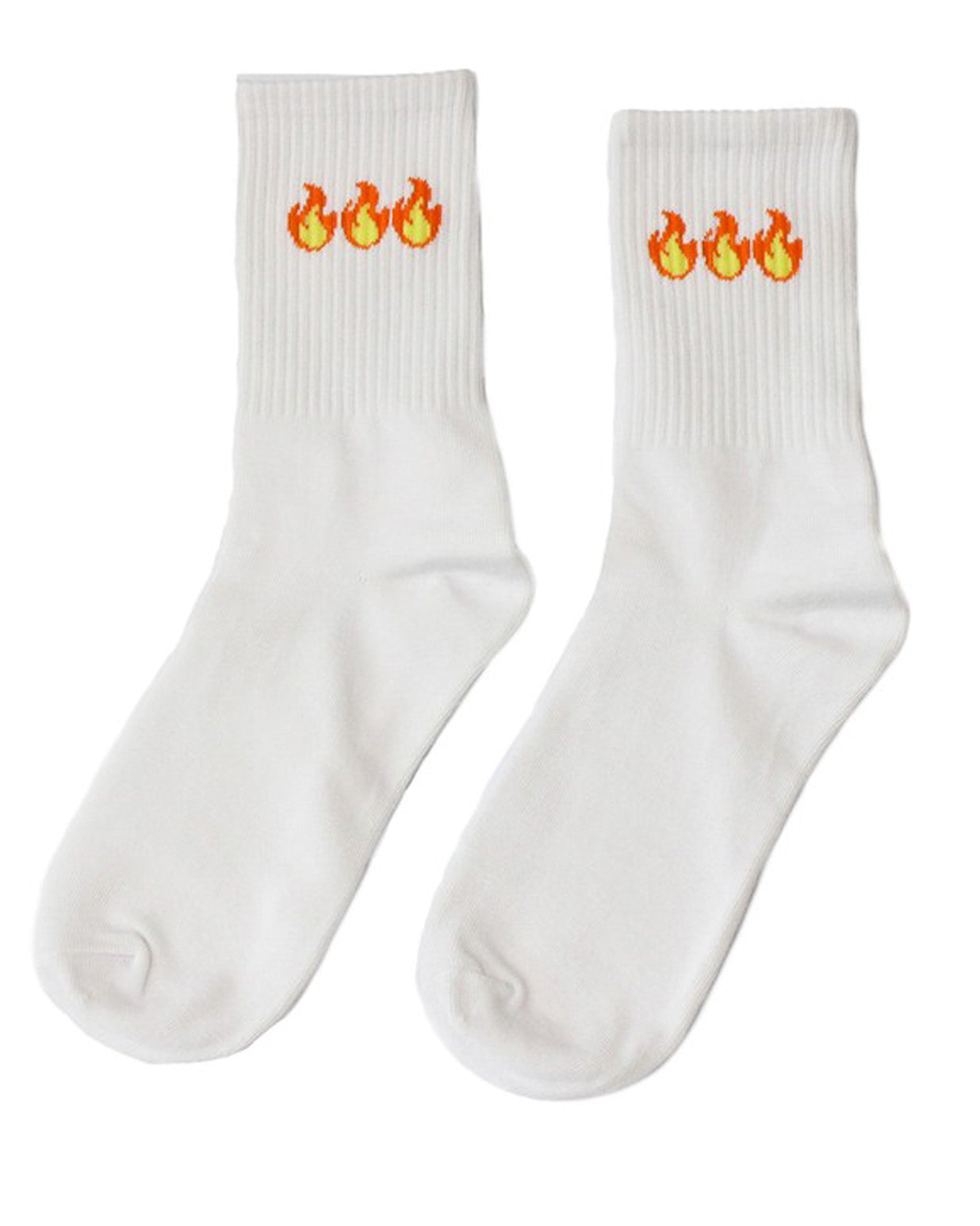 Hot Stuff Socks - White - Shoppe 815