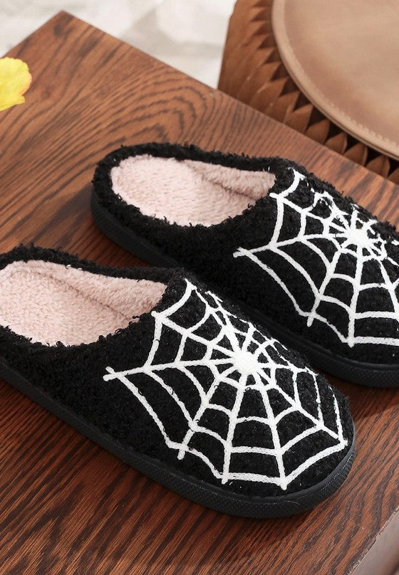 Spiderweb Slippers - Shoppe 815