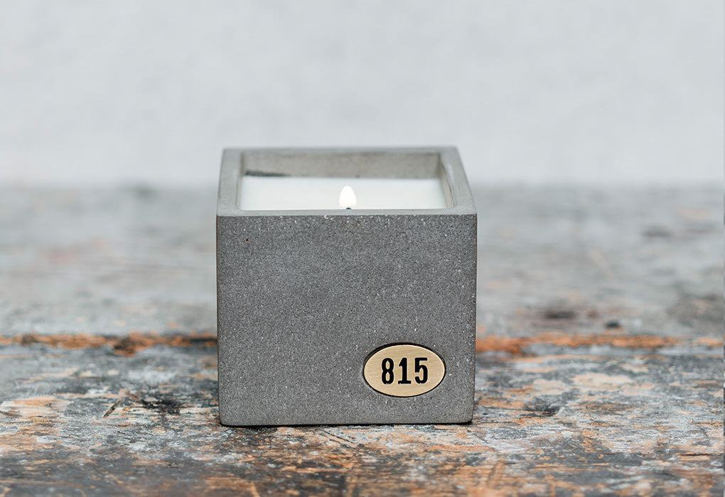 Shoppe 815 - Signature Collection - Cement Candle Container