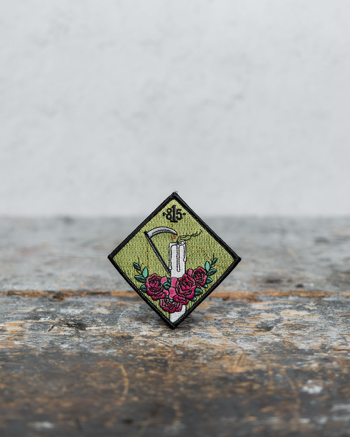 Diamond Candle Slayer Patch - Sickle - Candle - Roses