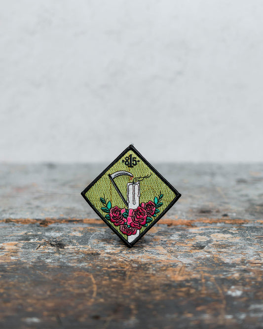 Diamond Candle Slayer Patch - Sickle - Candle - Roses