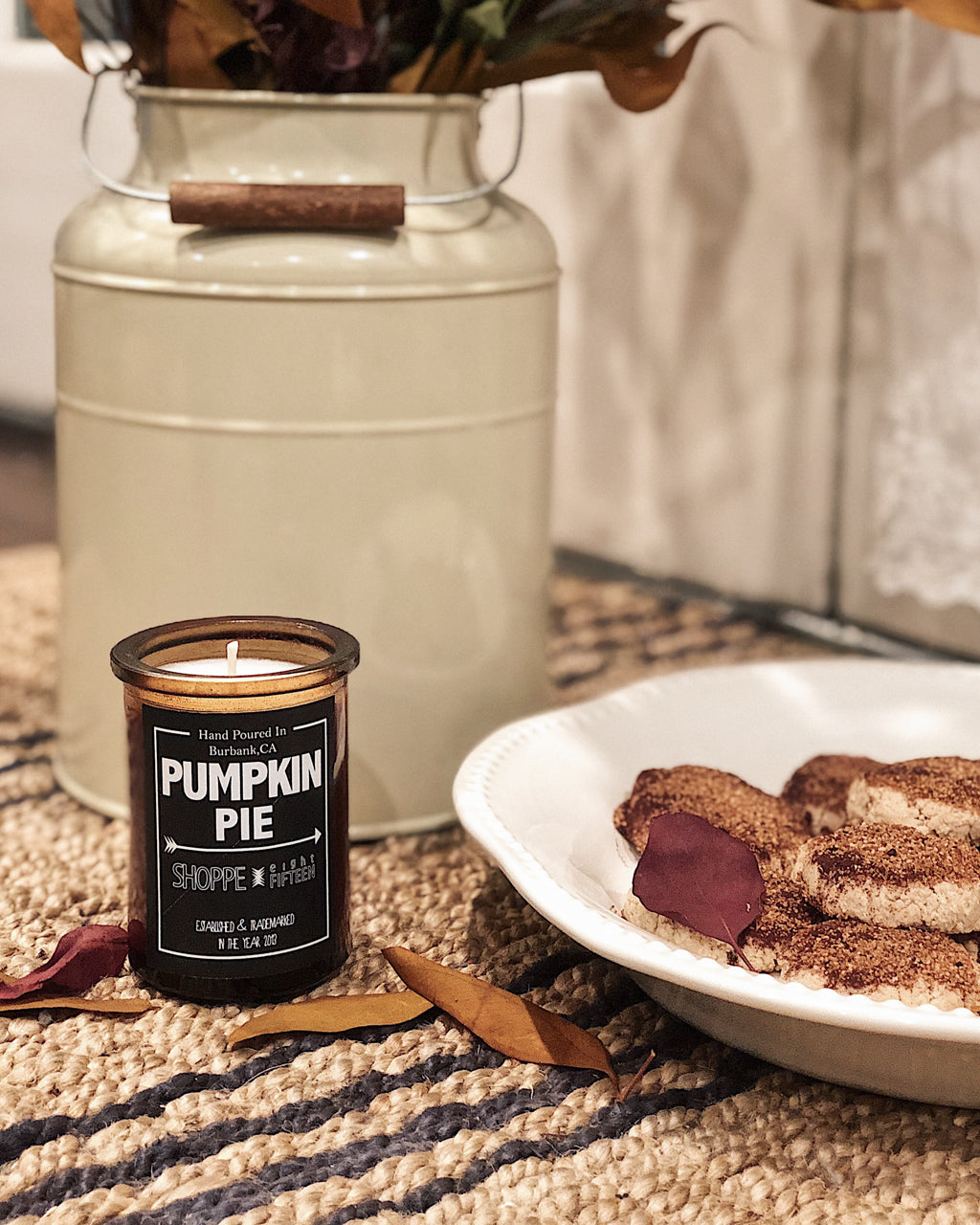 Shoppe 815 - Pumpkin Pie Candle- Fall 