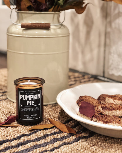 Shoppe 815 - Pumpkin Pie Candle- Fall 